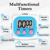 ZILLEEN Classroom Timer for Kids Teachers Digital Timers, Blue Green