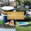 GUARD SHIELD Round Tarp 8 Feet Waterproof Heavy Duty Circle