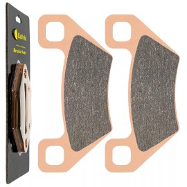 Caltric Brake Pads for Arctic Cat 400 Fis Trv 2-Up 4X4 Rear Brakes 2005-2010