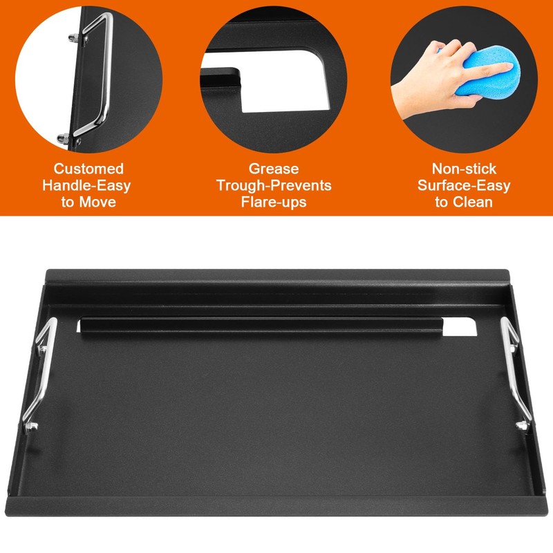 Full-Size Griddle Inserts for Weber Old Spirit 200 Series E/S
