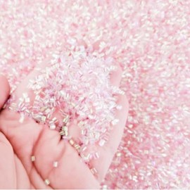 Bingsu beads - 25G - ASMR add-ons for your DIY Slime.:_Pink