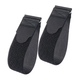 EAORBD RV Awning Arm Safety Strap for 2" x 16" Camper Awning Strap, Fixed Awning Straps for Protection Awnings, Black - 2 Pieces (Black, 2" x 16")