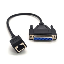 GXMRHWY RJ45 a DB25 Hembra Cable de extensión adaptador de consola serial 30 cm