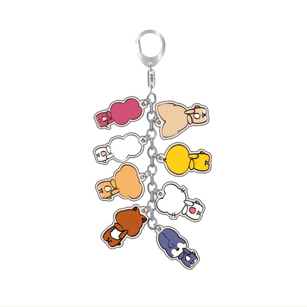 Stray Kids Pendant Key Ring, Skzoo Key Fob Accessories Game
