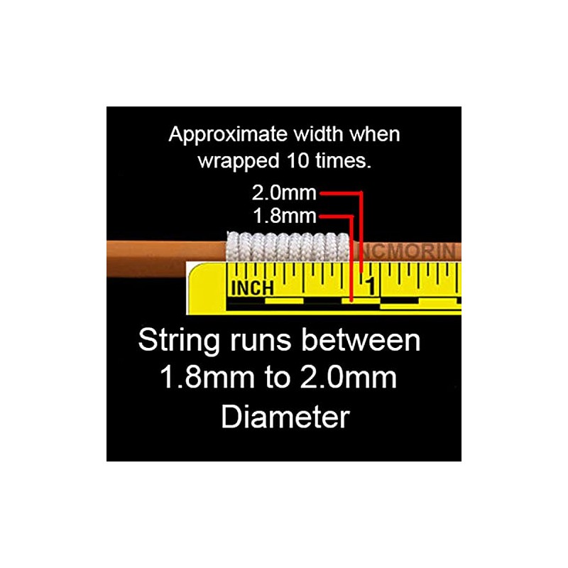 2.0mm White Vertical Blind Track Cord - String (25 feet)