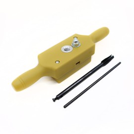 Taytools Wood Tap and Die for Male/Female ID/OD Threads Polypropylene Threadbox Hardened (1/2 Inch x 8 TPI)