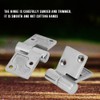 2Pcs Left and Right TakE Apart Stainless Steel Hinge Boat