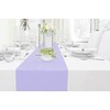 MODERNO Non-Woven Table Runner, Purple, Modern, Festive Decoration for Outdoor