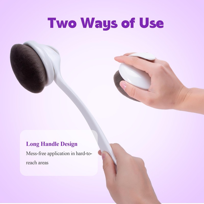 Blend & Blur Extra Large Body Makeup Brush- Self Tanner