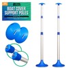 Boat Cover Support Pole, Adjustable Support System for Jon Boats,