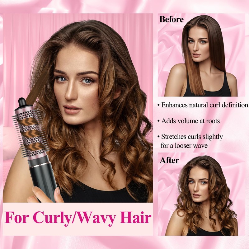 ZEPHBLOW Round Volumizing Brush for Shark Flex Style HD430/435/440, Round