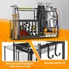 PLKOW Sports Equipment Organizer Garage Storage, Garage Ball Rack, 2