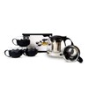 TRESSO Set de tetera de cristal de 700 ml con
