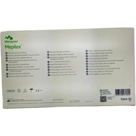 Mepilex® Wound Dressing, 10 x 20 cm, Pack of 5
