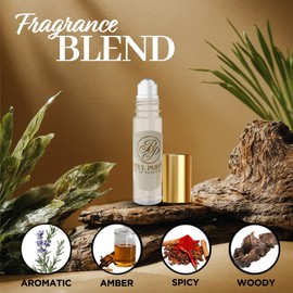 ASMARKET Comparable to Rouge 540 of Bacarrat Alcohol-Free Perfume Oil - Long Lasting Fragrance for Men & Women, 98% True-to-Scent, Clean Perfume, Travel Size Roll-On Glass Bottle – 8ml, Floral, Sweet