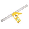 300mm Metric Combination Square Ruler, Adjustable Stainless Steel Combo Square