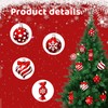 36 Pcs Candy Cane Lane Christmas Decorations,Candy Cane Christmas Decorations,