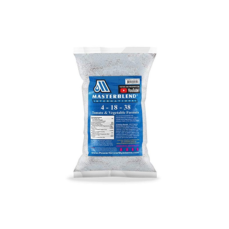 MasterBlend 4-18-38 Tomato & Vegetable Fertilizer - Bulk 1, 5