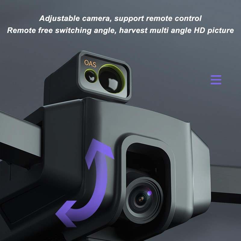 Drone 360 Degree Obstacle Avoidance GPS with HD Camera Foldable