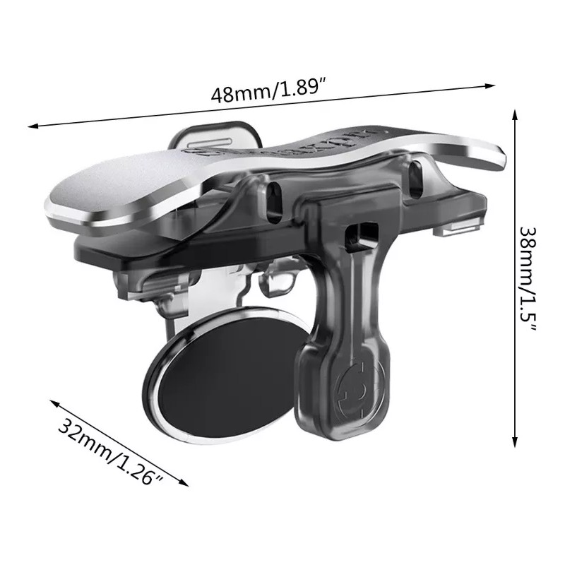 Sumax Gamepad Sumax Pro X8 Gatillos De Mando Disparador L1