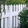 Pelopy 8 Packs White Vinyl Picket Fence Caps 7/8" x
