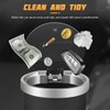 JNNJ Car Trash Bin, Car Mini Bin with Lid, Plastic