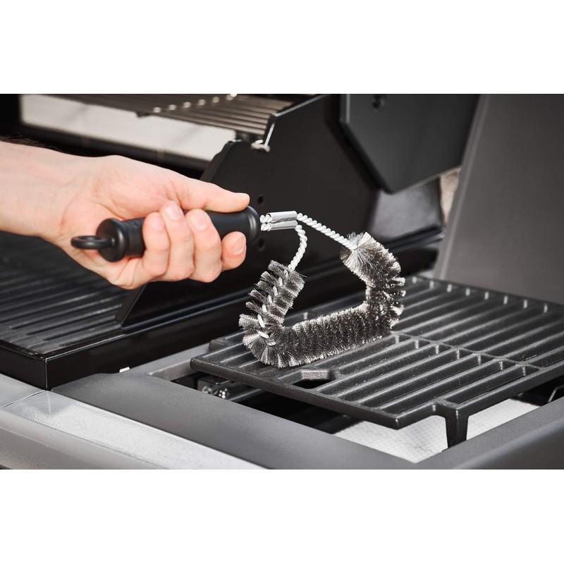 RÖSLE Angle cleaning brush GapX, brush for cooking grates, for