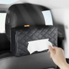 JEYODA Car Tissue Case Car Tissue Holder Car Interior Decorative