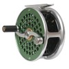 Vintage Classic Fly Fishing Reel,Right/Left Handle Position, Fly Reel (Green,