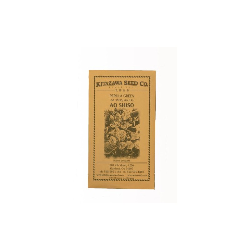 Kitazawa Seed Co Perilla Shiso Green Herb Seed 2 Gram
