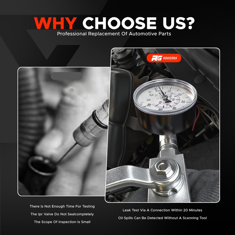 High Pressure Oil System IPR Air Test Tool Kit Compatible