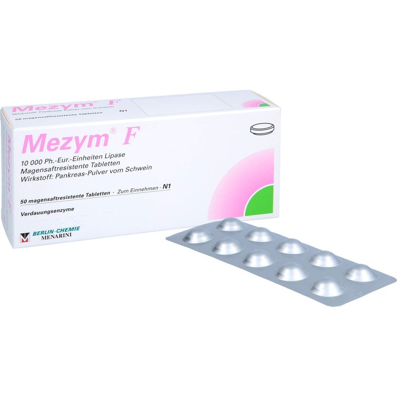 MEZYM F Enteric Tablets Pack of 50