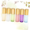 Minkissy 6pcs Roll Bottle Essential Oil Bottle Subpackaging Portable Empty