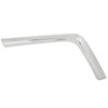 Front Bumper Lower Chrome Trim ABS Side Molding Strips Replacement
