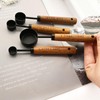 Uniturcky Measuring Cups and Spoons Set of 8, Matte Black