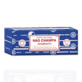 Satya Sai Baba Nag Champa Agarbatti, 250gms Hand Rolled Fine Quality Incense Sticks for Purification, Relaxation, Positivity, Yoga, Meditation