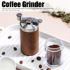 Coffee Grinder Adjustable Thickness Ergonomic Handle Portable Manual Coffee Grinder