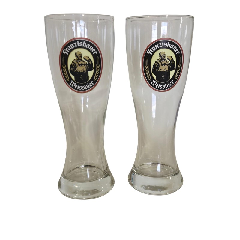 Franziskaner Weissbier Wheat Beer Glass | XL .5 L Glass