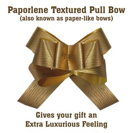 OKEPS Golden 50th Anniversary Wrap Pack, 2 Gift Paper Wrapping Sheets 2 Tags 2 Pull Bows and a Sprinkling of Gold Heart Confetti, Arrives in an A4 Boarded Envelope for Protection,