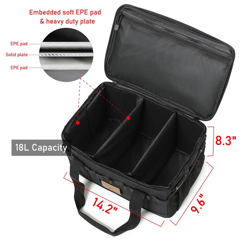 Lemubeane Tactical Camping Storage Bag 18L Tactical Utility Tote Bag