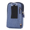 DFV mobile - Belt Multi-Functional Vertical Stripes Pouch Bag Case