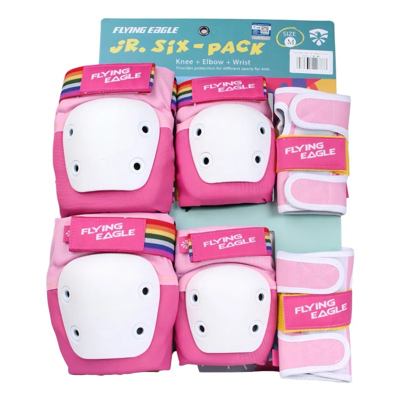 Set De Protecciones Infantiles Flying Eagle Modelo Valiant