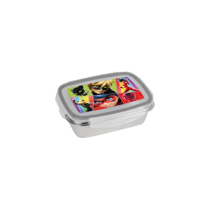 infinite by GEDA LABELS (INFKH) Miraculous Lunch Box Colourful 850