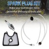 581798001 Fuel Line Filter Grommet Primer Bulb kit Spark Plug