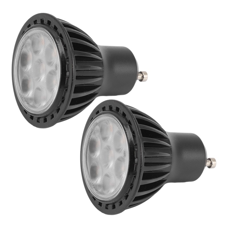 2PCS GU10 Spotlight Bulb 3000K 7W Warm Light LED Bulb
