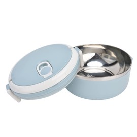 Stainless Steel Lunch Box, Stainless Steel Lunch Box For Kids Metal Box For Kids Thermal Insulation Box Round Leakproof For School Office