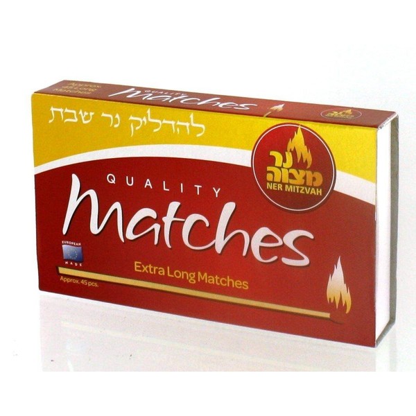 Quality Extra Long Kitchen Matches - 1 Pack Of 45 Matches