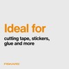 Fiskars 8" Comfort Grip Non-stick Titanium All Purpose Scissors -