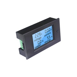 KETOTEK Electricity Meter Voltage Tester Digital Voltmeter Ammeter Power Meter LCD AC 80-260V 20A Ampere Volt Voltage Current Power Energy Meter Meter