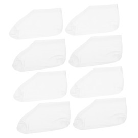 Gatuida 4pairs Moisturizing Foot Care Socks Stretch Boat Socks for Soft Skin Non Slip Design for Home and Yoga Use